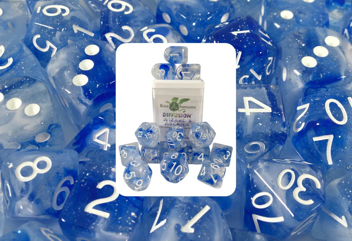 Diffusion Wizards Arcana Dice - Set of 15